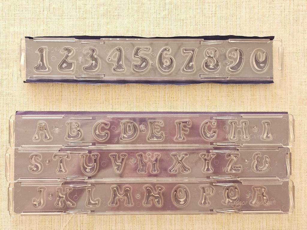 Windsor Cake Craft Groovy Numbers & Letters Clikstix cutters, Ophalen of Verzenden