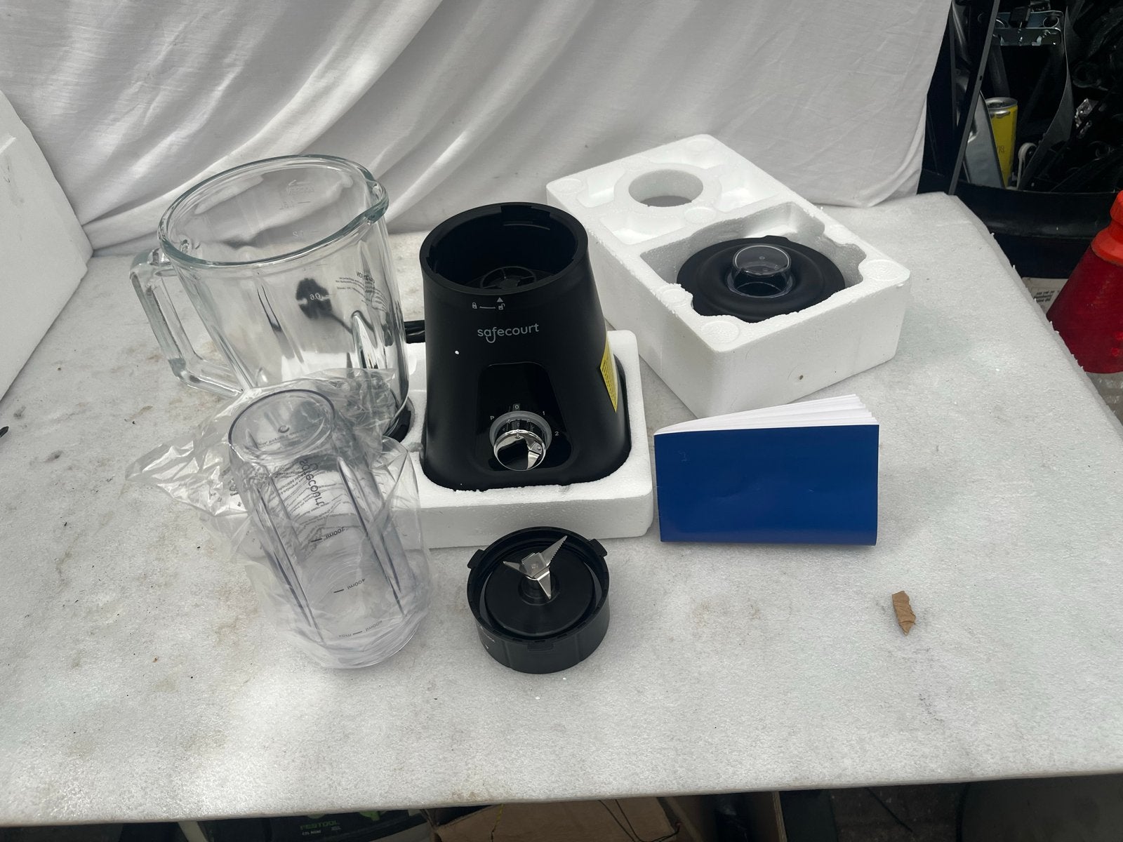Sgfecourt Professionele Blender - Nieuw in doos, Ophalen of Verzenden, Nieuw