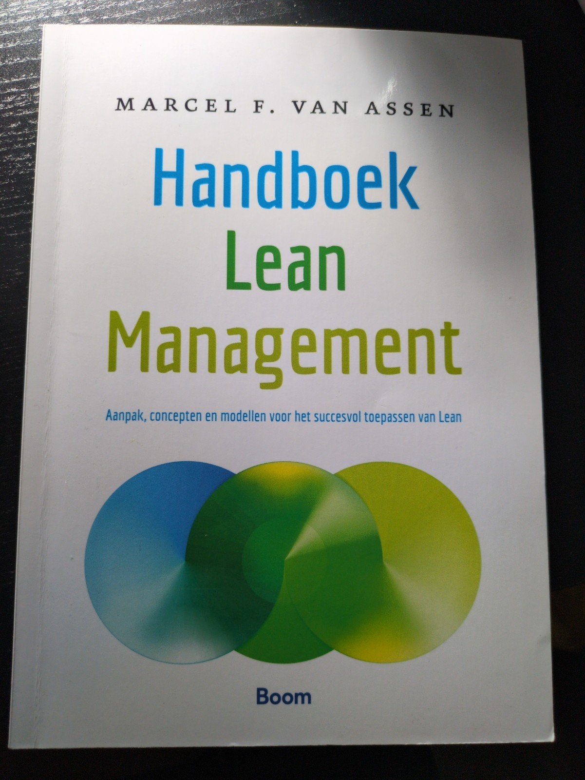 Handboek Lean Management - Marcel F. van Assen, Boeken, Ophalen of Verzenden, Zo goed als nieuw, Management, Marcel F. van Assen