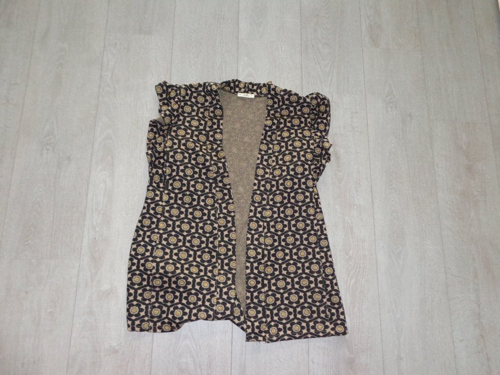 aparte damesblouse/vest van Boebou, maat L, Kleding | Dames, Blouses en Tunieken, Ophalen of Verzenden, Gedragen, Maat 42/44 (L)