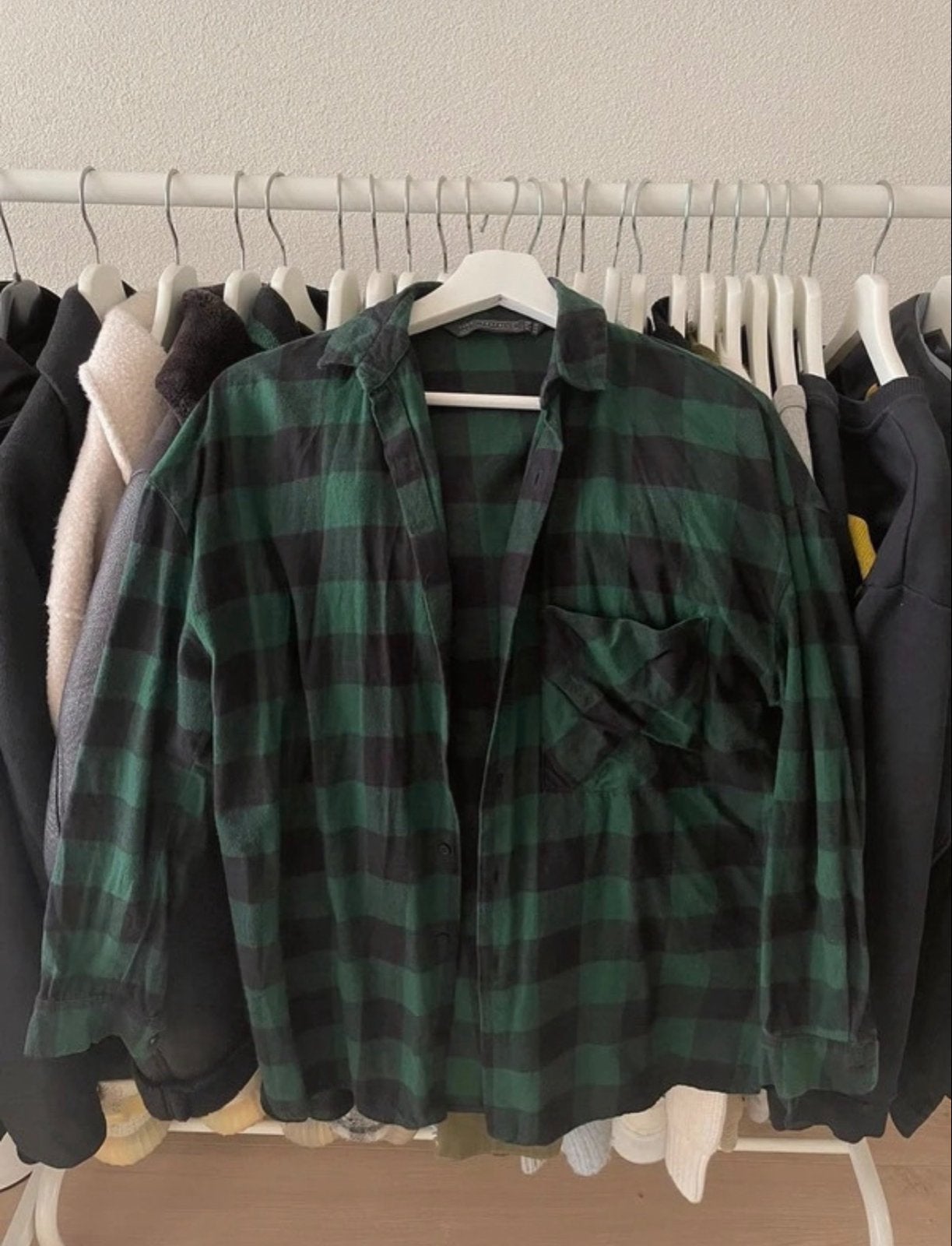 Zara Trafaluc geruit overhemd groen/zwart XS, Kleding | Dames, Zwart, Ophalen of Verzenden, Lange mouw, Maat 34 (XS) of kleiner