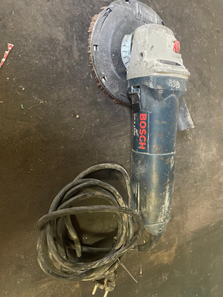Bosch GWS 1000 Professional Haakse Slijpmachine, Doe-het-zelf en Verbouw, Gereedschap | Slijpmachines, Ophalen of Verzenden, Gebruikt