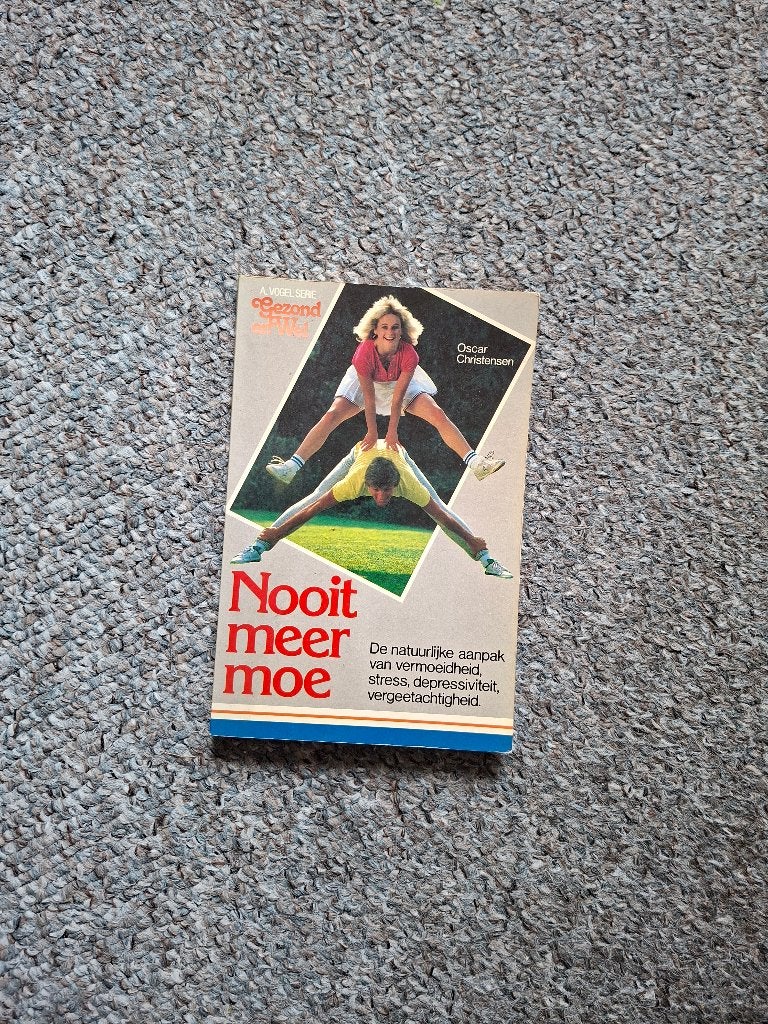 Nooit meer moe/Oscar Christensen/ Homeopathie, Boeken, Verzenden, Gelezen, Gezondheid en Conditie, Oscar Christensen