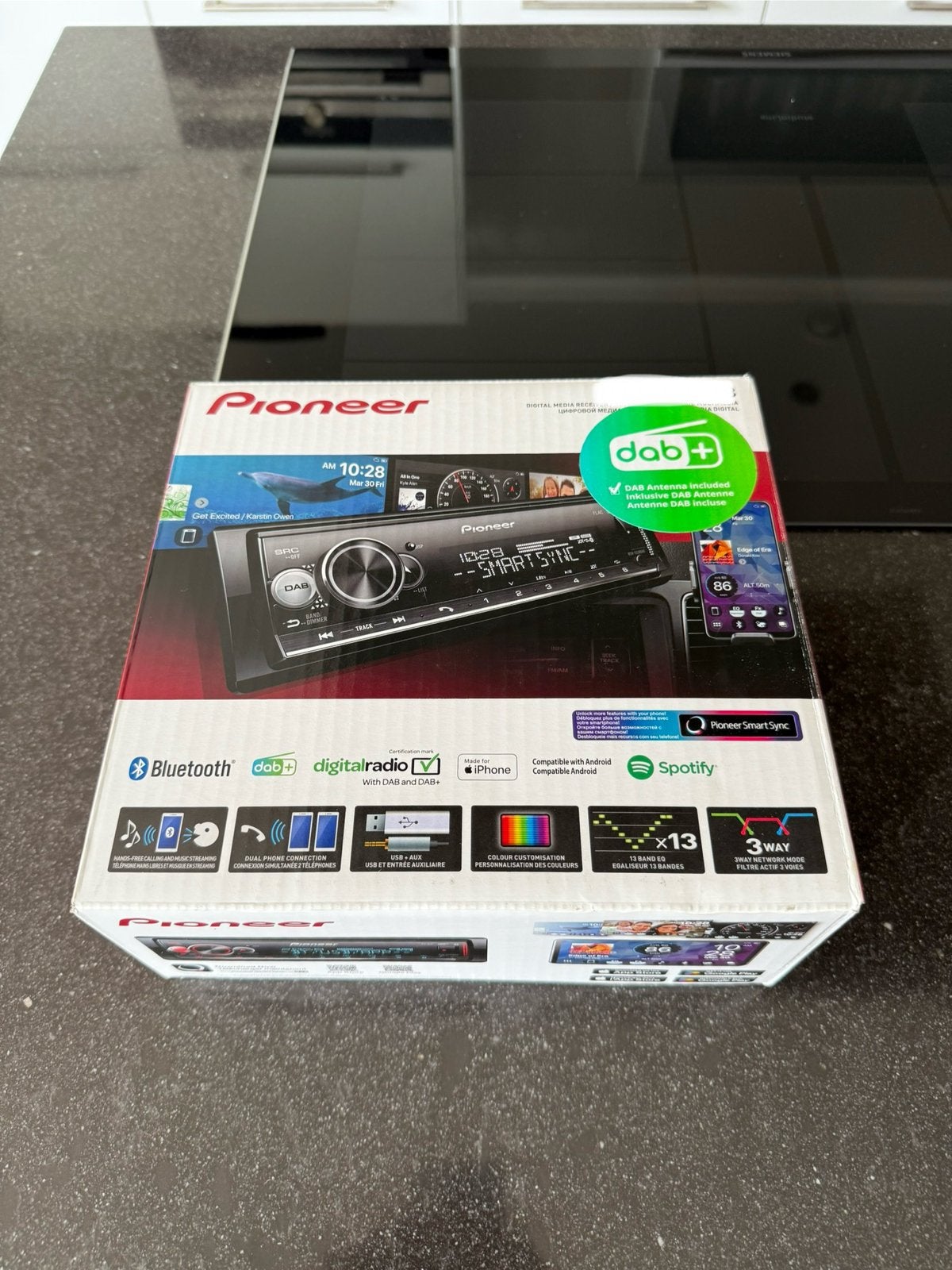 Pioneer DEH-S320BT Autoradio NIEUW! CD Bluetooth, Ophalen of Verzenden, Nieuw