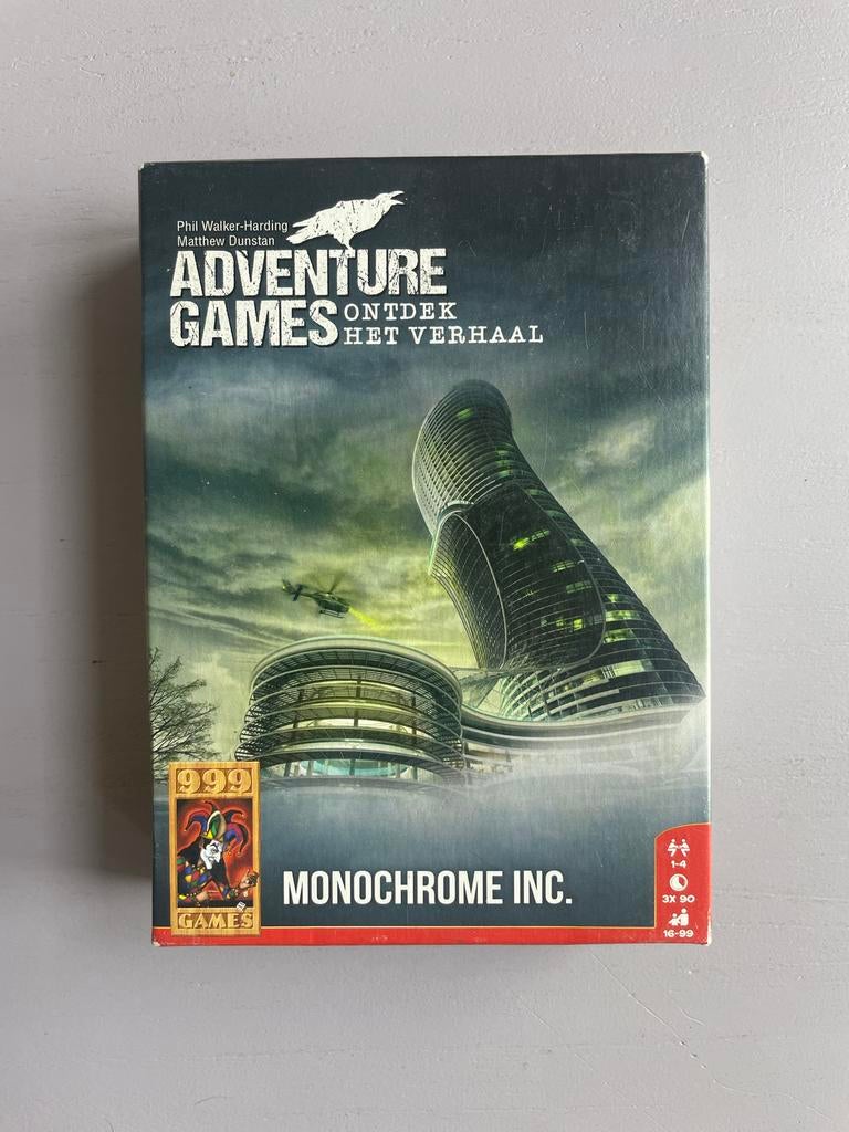 Adventure Games: Monochrome Inc., Een of twee spelers, Ophalen of Verzenden, Gebruikt, 999 Games