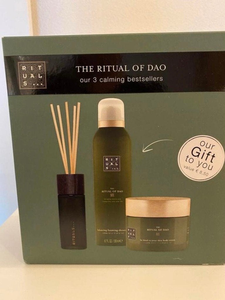 Rituals Dao pakket geurstokjes foam body cream, Verzenden, Rituals
