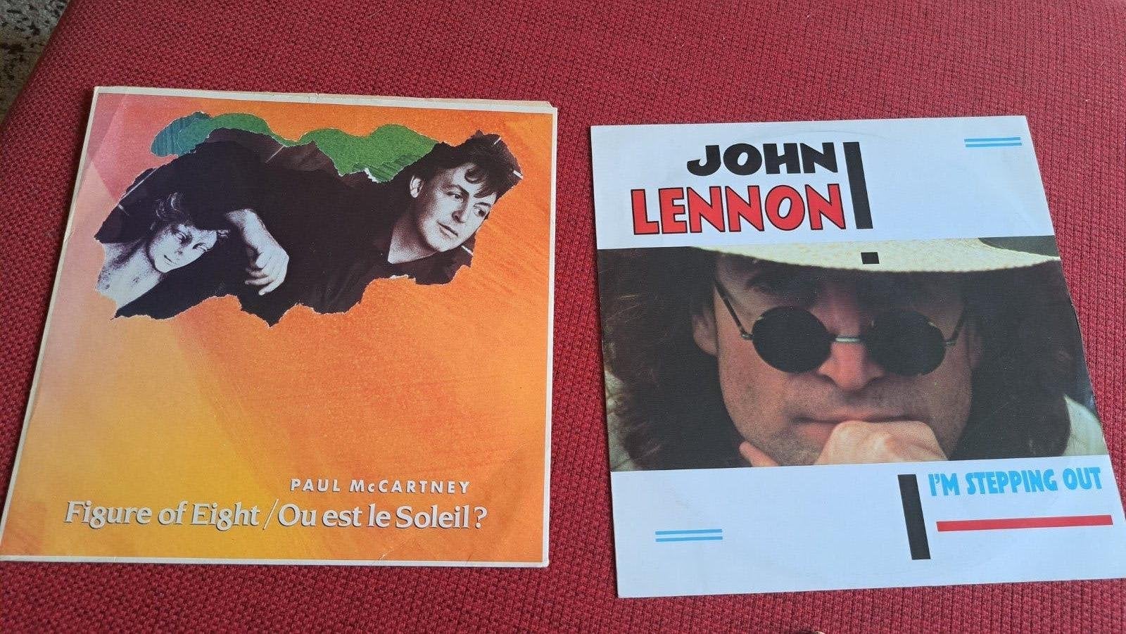 McCartney en Lennon 12"  maxi singles vinyl (Beatles), Ophalen of Verzenden
