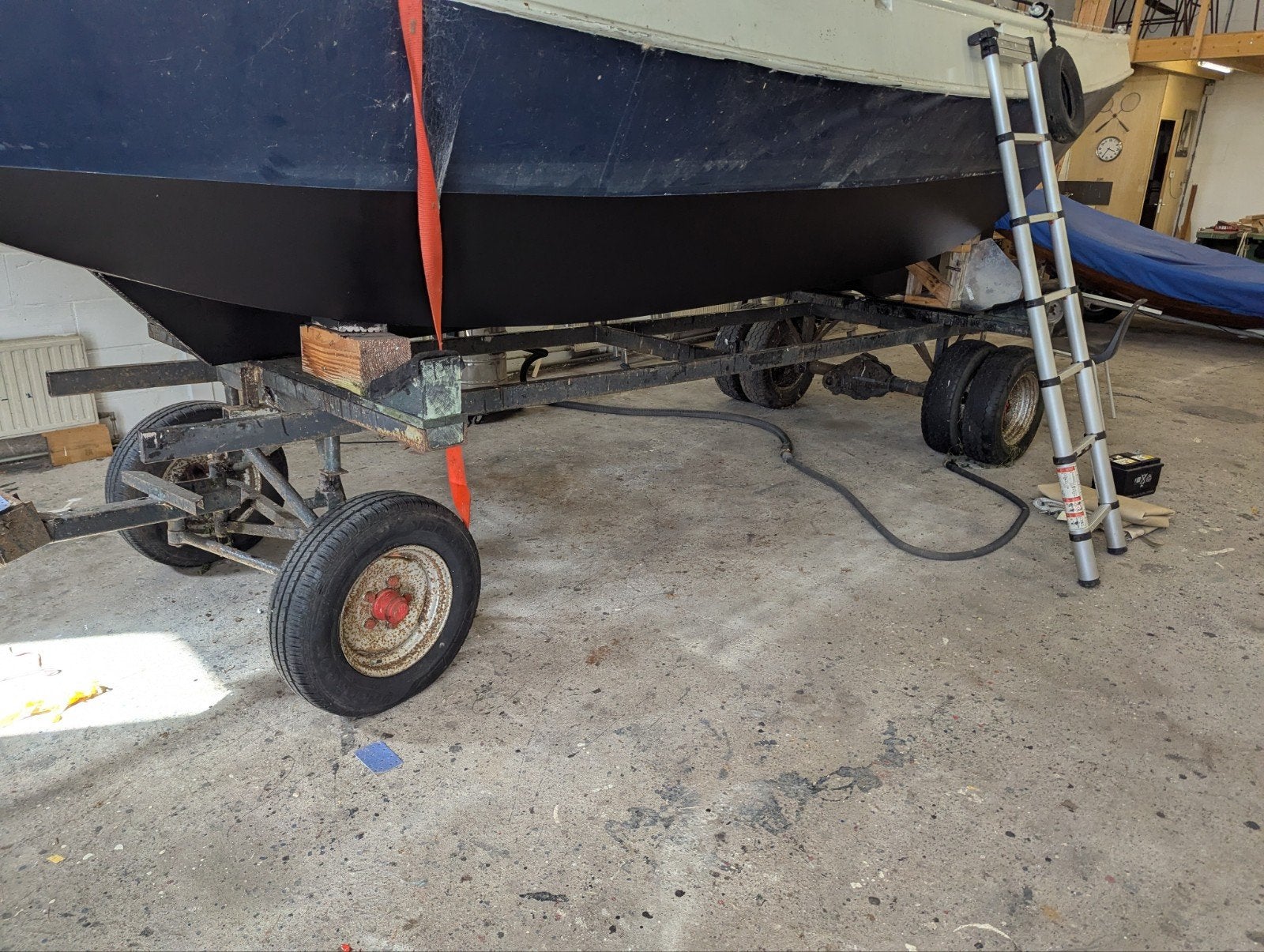 Stallingstrailer | Trailer | Boottrailer, Ophalen, Gebruikt, Overige typen, Minder dan 6 meter