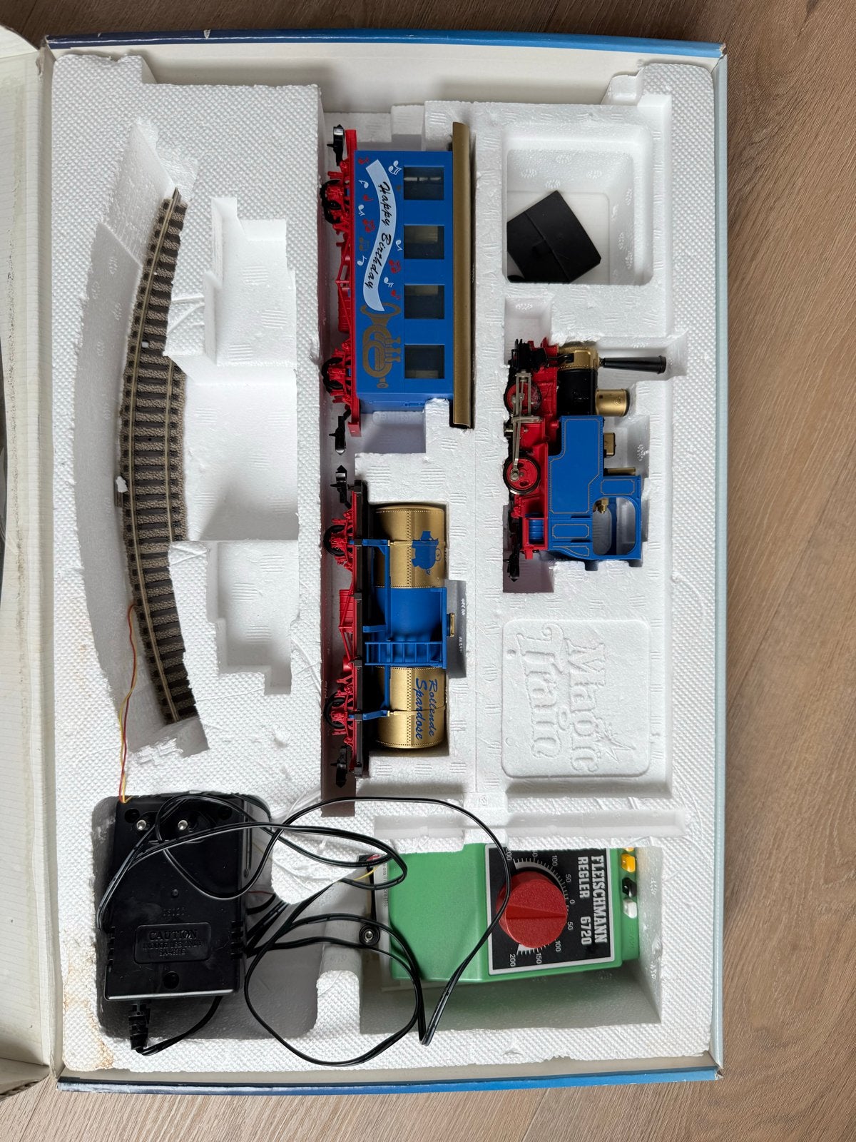 Fleischmann Magic Train Happy Birthday-Zug Treinset, Treinset, Gelijkstroom, Fleischmann, Ophalen of Verzenden