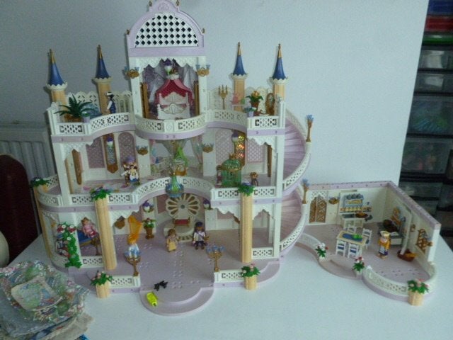Playmobil Prinsessen Kasteel 3019+Keuken Prijs, Gebruikt, Complete set, Ophalen of Verzenden, Kasteel/Fort