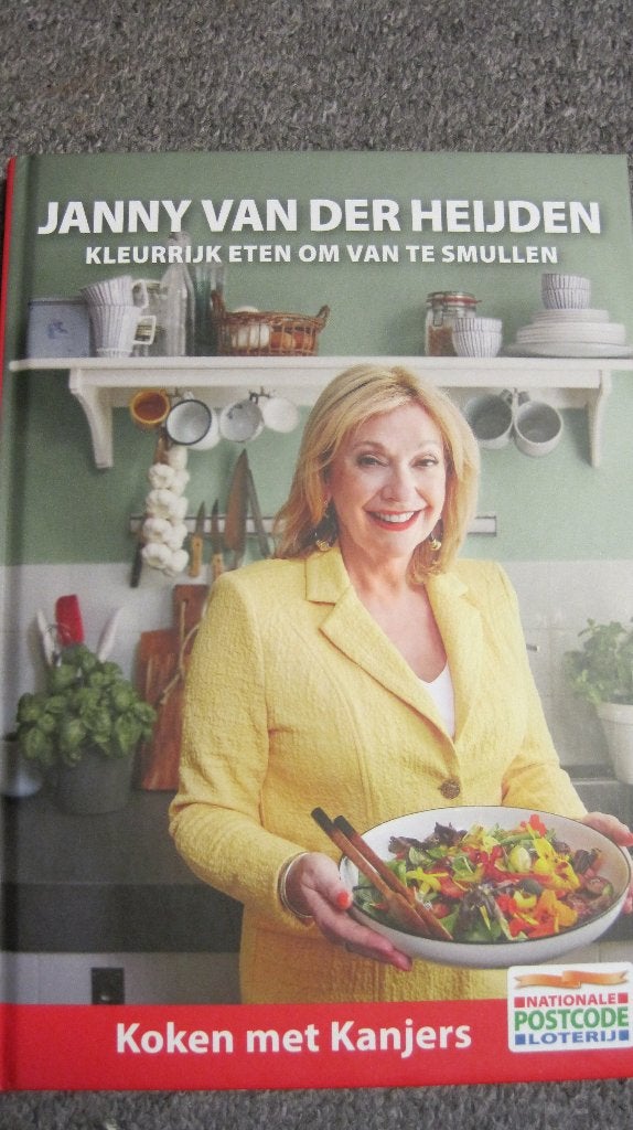 Janny van der Heijden - Kleurrijk eten om van te smullen, Boeken, Hoofdgerechten, Gezond koken, Ophalen of Verzenden, Zo goed als nieuw