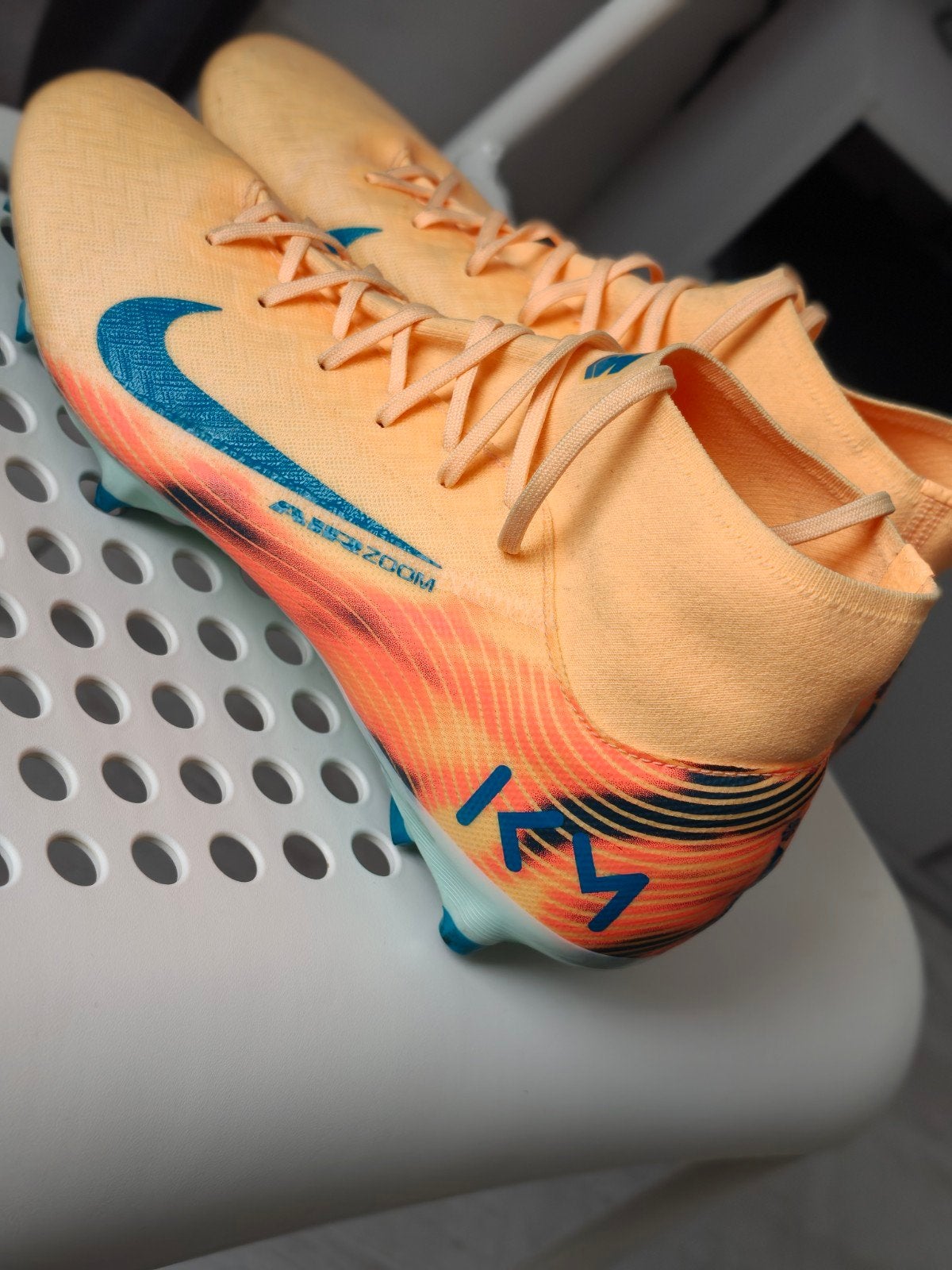 Nike Zoom Mercurial Superfly 10 Mbappé Maat 44.5, Schoenen, Zo goed als nieuw, Maat M, Ophalen of Verzenden