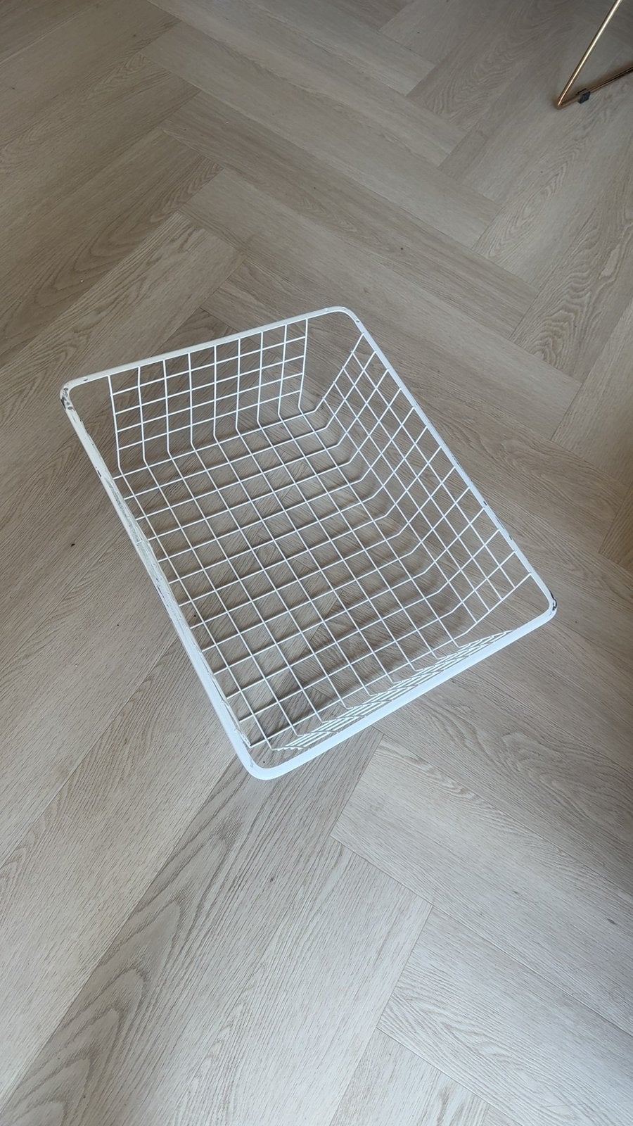 Ikea mand met rails 60x50cm, Ophalen, 50 tot 100 cm, Zo goed als nieuw, Minder dan 100 cm