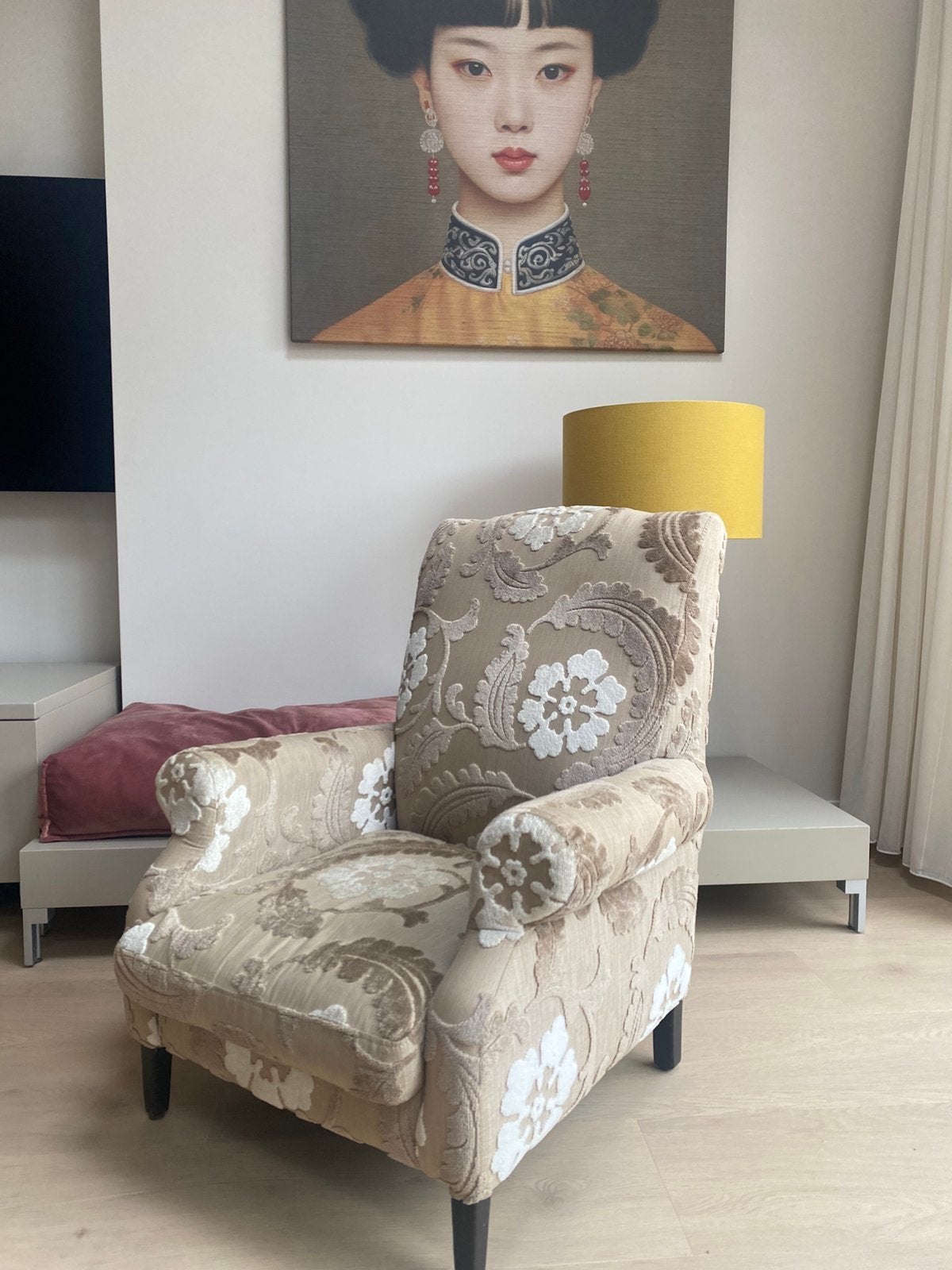 Kinder fauteuil, Huis en Inrichting, Banken | Sofa's en Chaises Longues, Ophalen, Eenpersoons, Minder dan 75 cm, Zo goed als nieuw