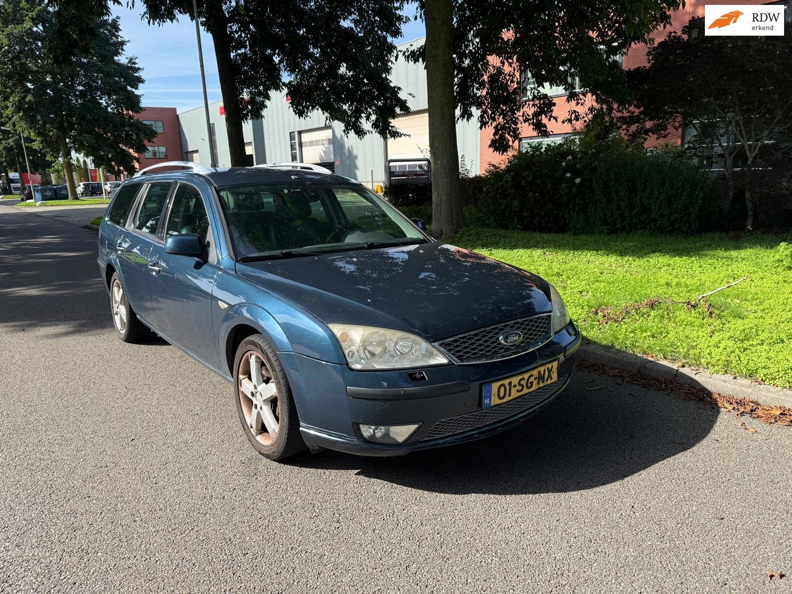 Ford Mondeo Wagon 2.0-16V Platinum, Auto's, Voorwielaandrijving, Dealer onderhouden, Blauw, 1337 kg