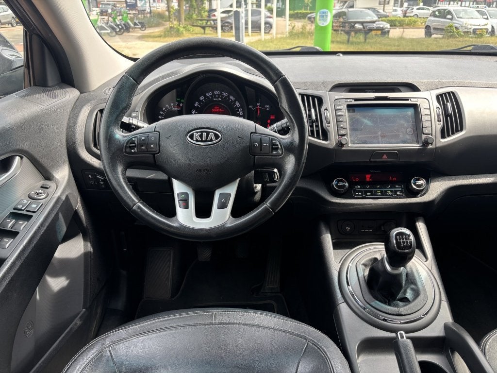 Kia Sportage 1.6 GDI X-ecutive + | camera | leder | navi | h, Auto's, Kia, Euro 5, 135 pk, 1591 cc, 4 cilinders