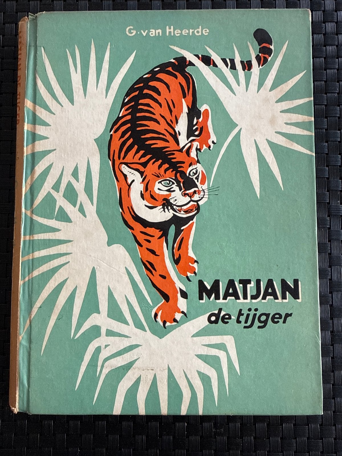 Matjan de tijger - G. van Heerde (Vintage kinderboek), Ophalen of Verzenden, Gelezen, Fictie algemeen