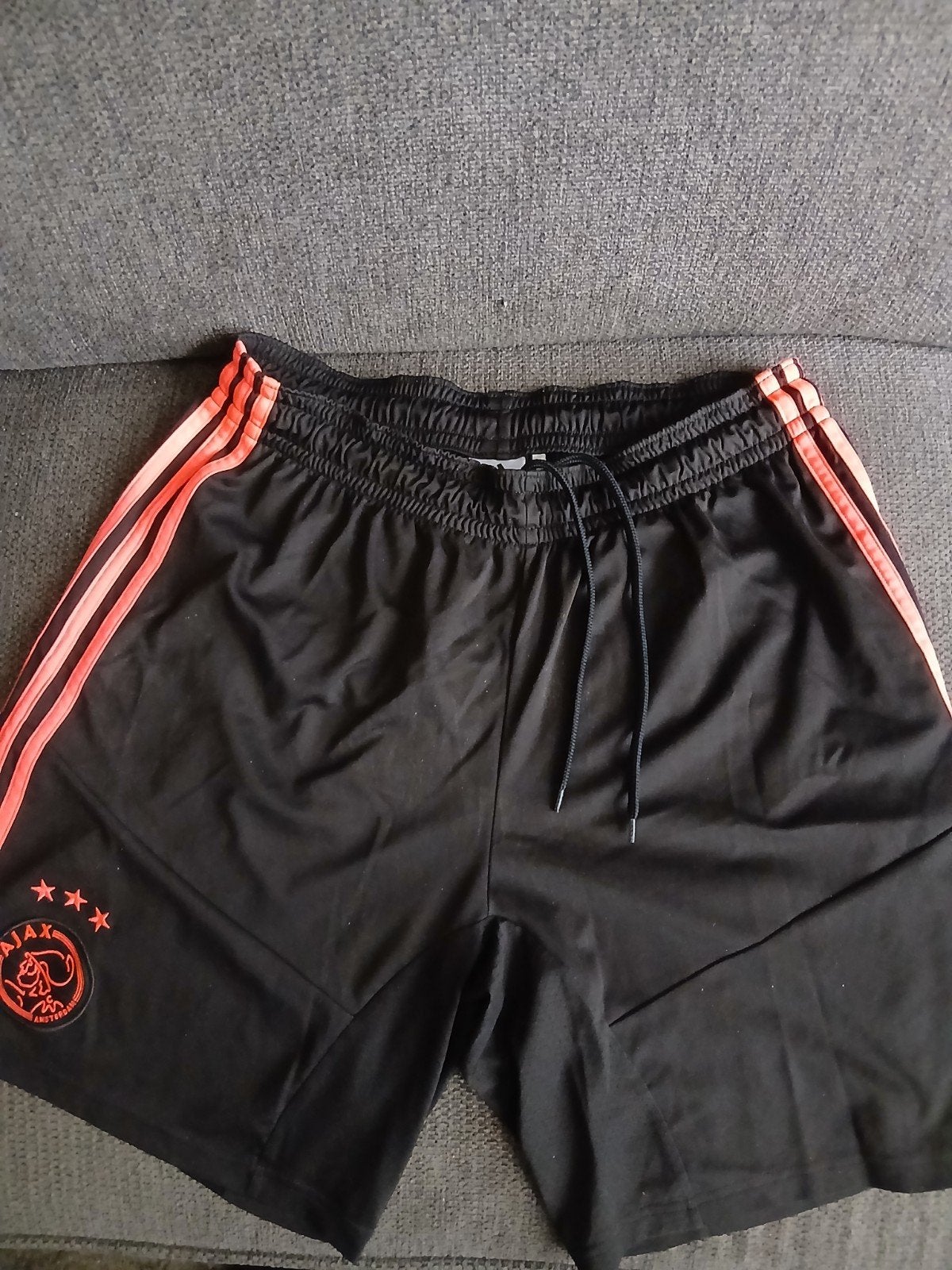 Adidas Ajax voetbalbroekje - Maat L, Ophalen, Maat 52/54 (L), Zwart, Adidas