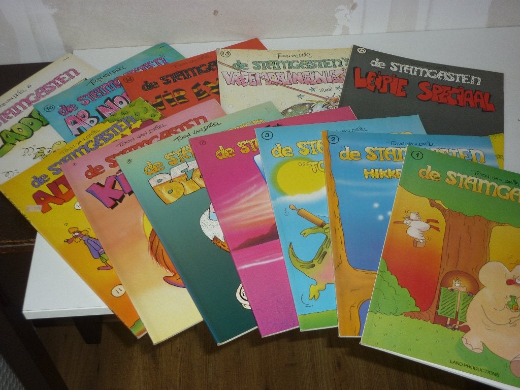 Toon van Driel: 12x de Stamgasten, Meerdere stripboeken, Ophalen of Verzenden, Gelezen