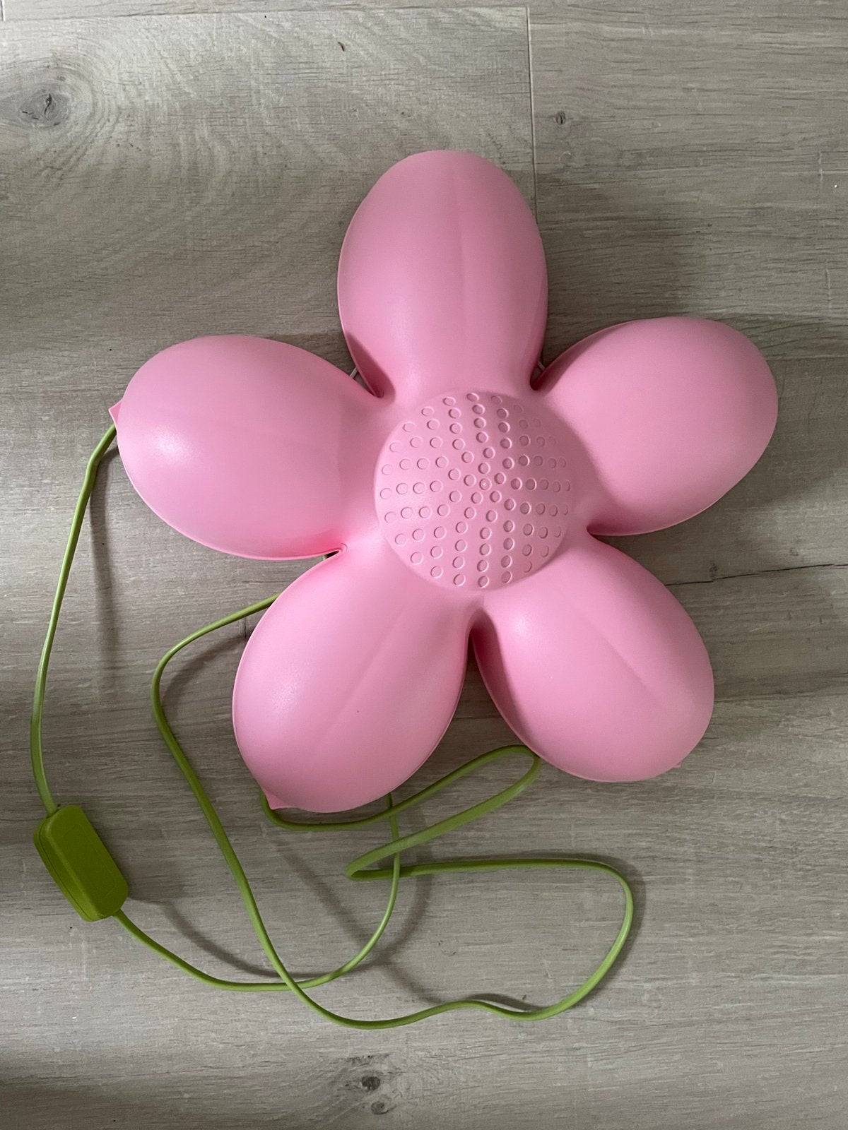 Roze bloem wandlamp - Kinderkamer decoratie, Ophalen, Gebruikt