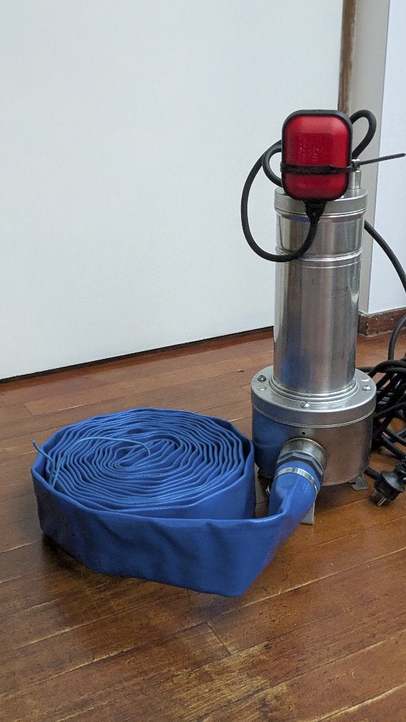 professionele waterpomp DAB VEKA VS 1100 MA + afvoerslangen, Ophalen, Nieuw, Elektrisch, Dompelpomp