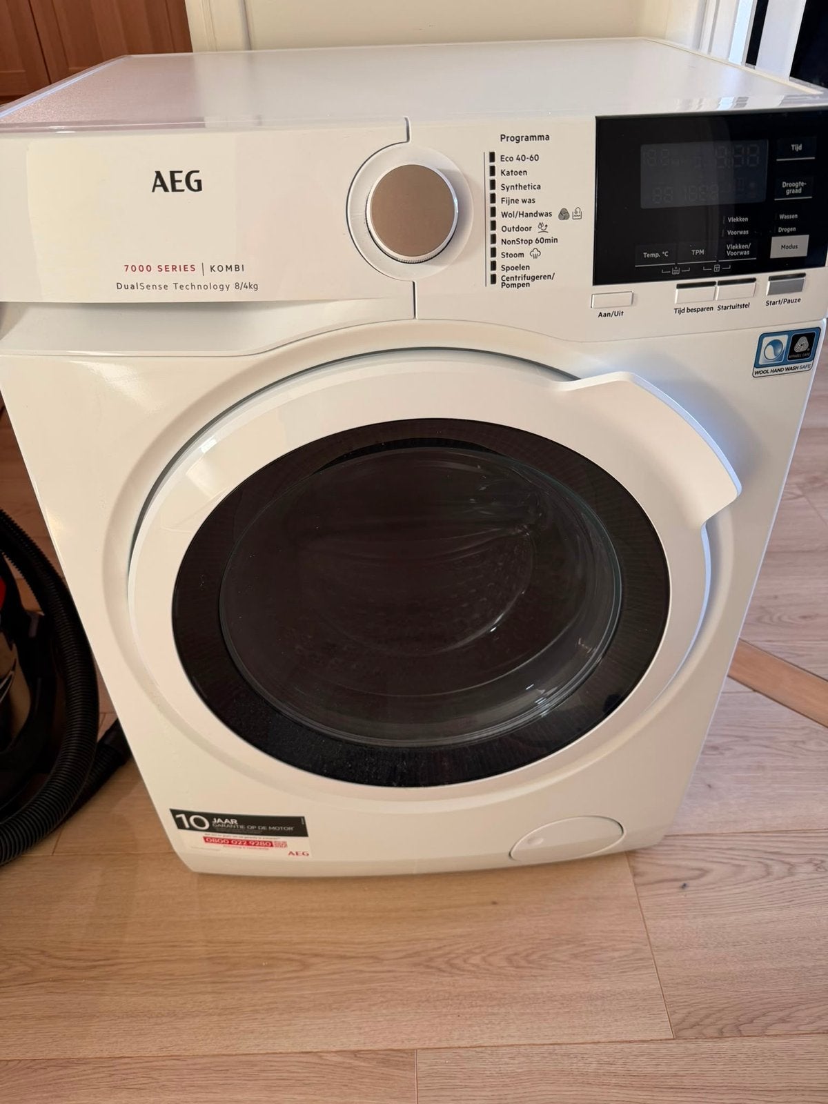AEG 7000 SERIES KOMBI Was-droogcombinatie 8/4kg, 8 tot 10 kg, Ophalen, Zo goed als nieuw, 85 tot 90 cm