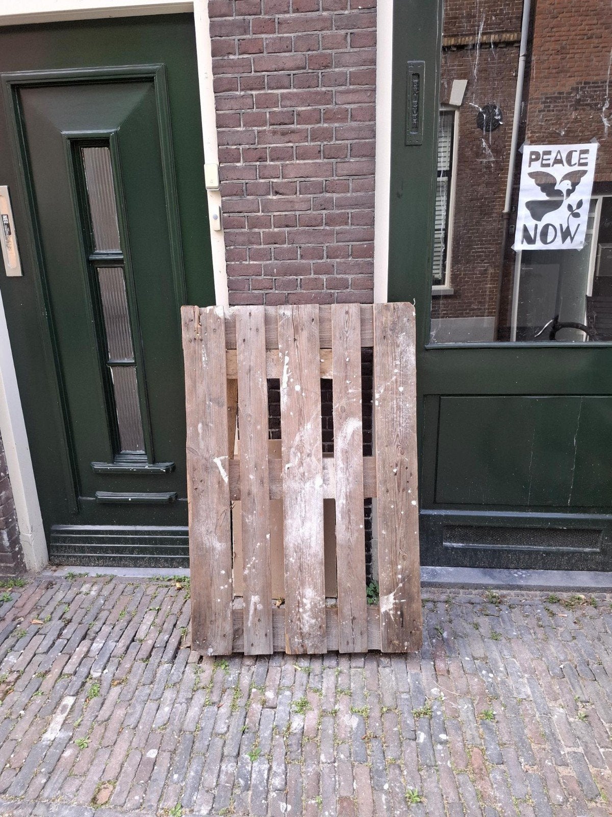 Pallet, Ophalen, Gebruikt, 50 mm of meer, Pallet
