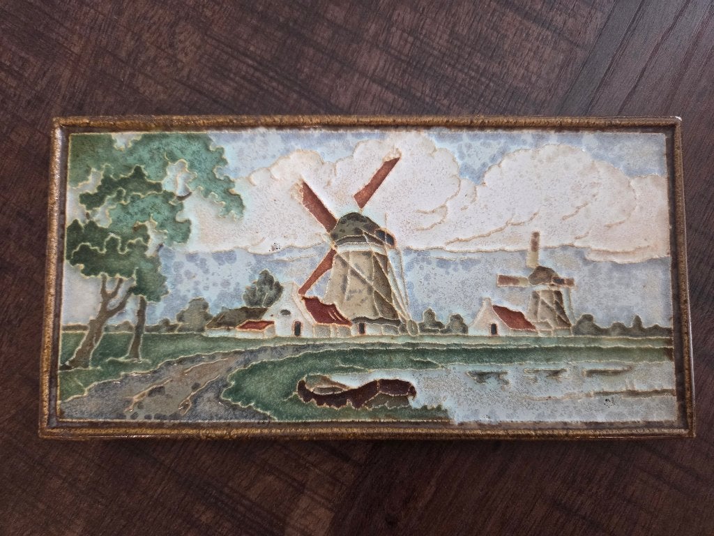 De Porceleyne fles Cloisonne Tegel, Ophalen