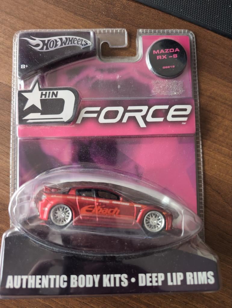 Hot Wheels Mazda RX-8 1:43, Ophalen of Verzenden, Nieuw, Auto, Overige merken