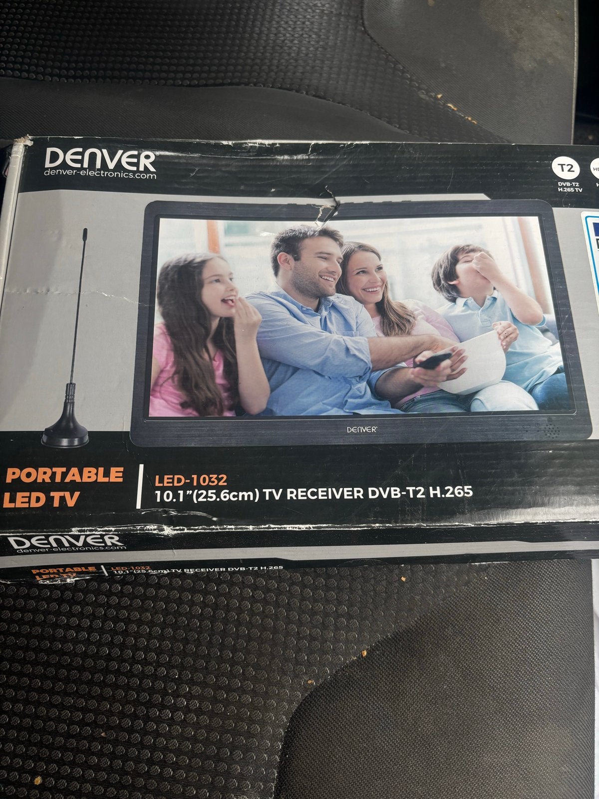 Denver 10 inch Portable LED TV Receiver NIEUW, Audio, Tv en Foto, Overige merken, LED, Verzenden, Deltazijde 2 1261ZM