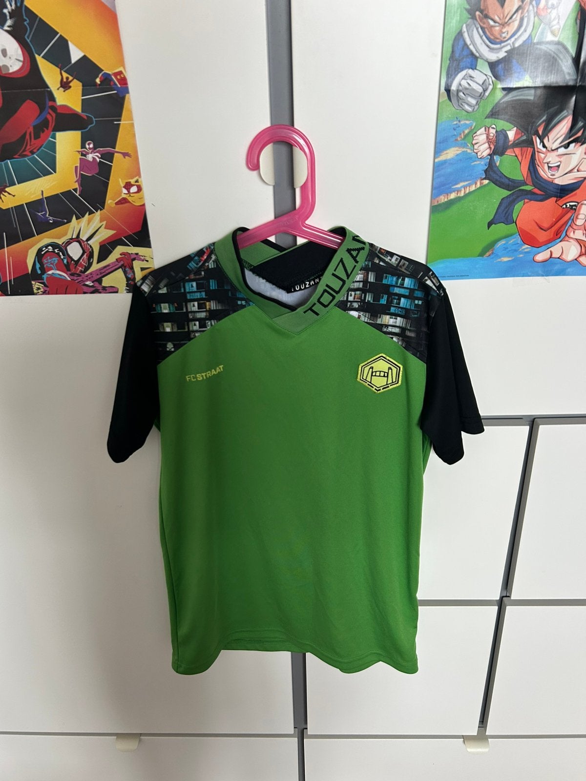 Voetbal tshirt Touzani en Besiktas ( orgineel), Maat XS of kleiner, Ophalen, Zo goed als nieuw, Bal