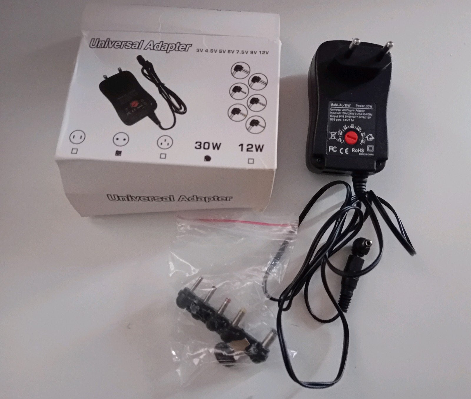 Universele adapter  voor Kerstdorp o.a 3V , 4.5V, Ophalen of Verzenden, Zo goed als nieuw