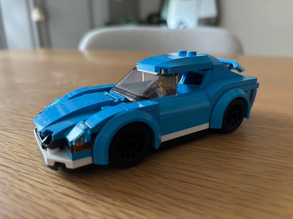 60285 LEGO City Sportwagen, Ophalen of Verzenden, Gebruikt, Complete set, Lego