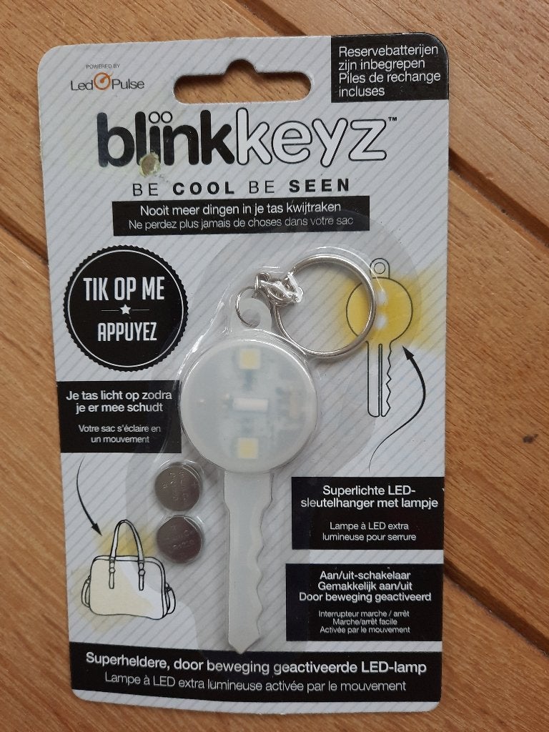 Blinkkeys Sleutelvinder Sleutelhanger - Nieuw -, Ophalen of Verzenden, Nieuw, Overige typen
