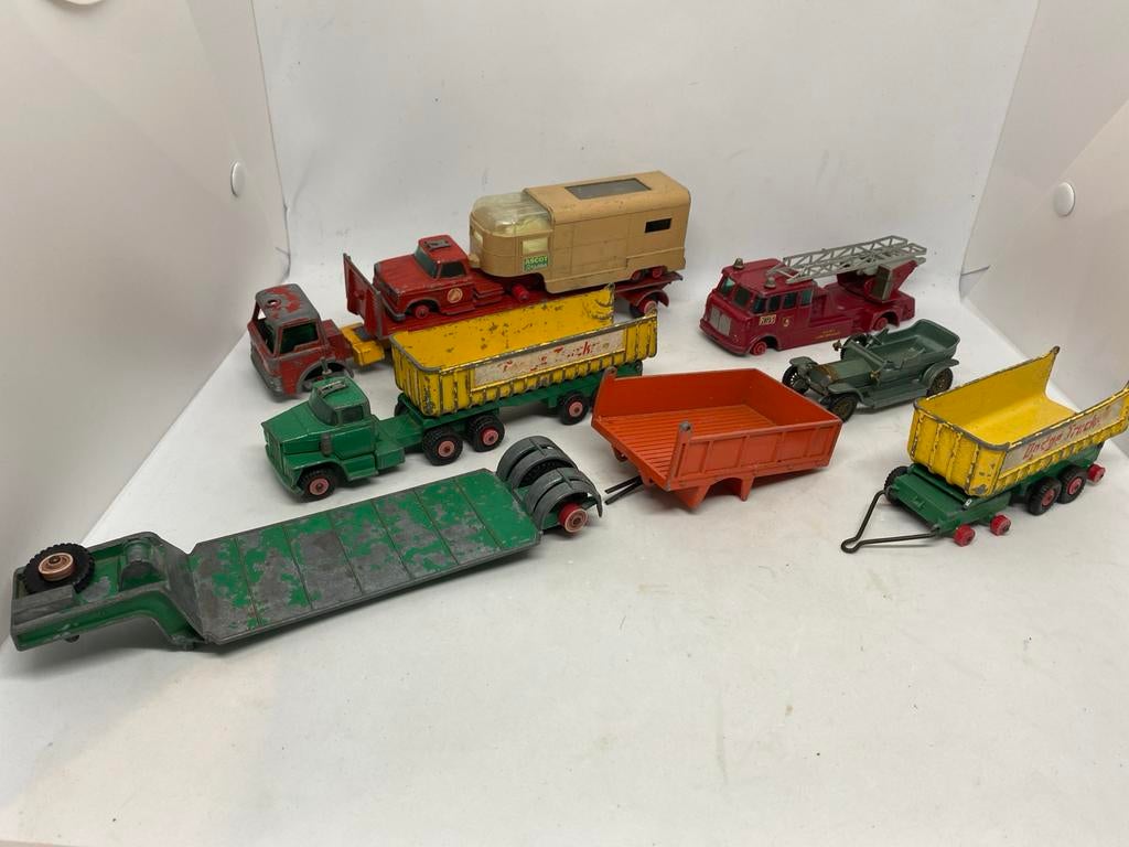 Vintage Matchbox King Size voor onderdelen - Diverse modelle, Gebruikt, Mattel, Inc., 333 Continental Blvd, El Segundo, CA 90245, USA.