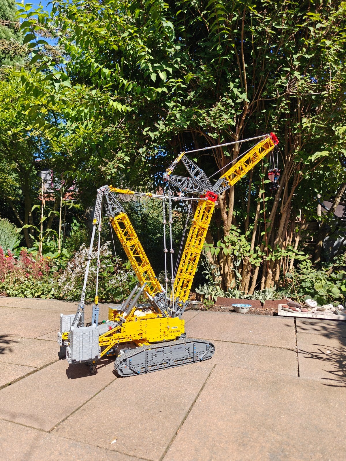 Lego Technic Kraan Liebherr LR 13000 42146 + Doos & Boekje, Ophalen of Verzenden, Zo goed als nieuw