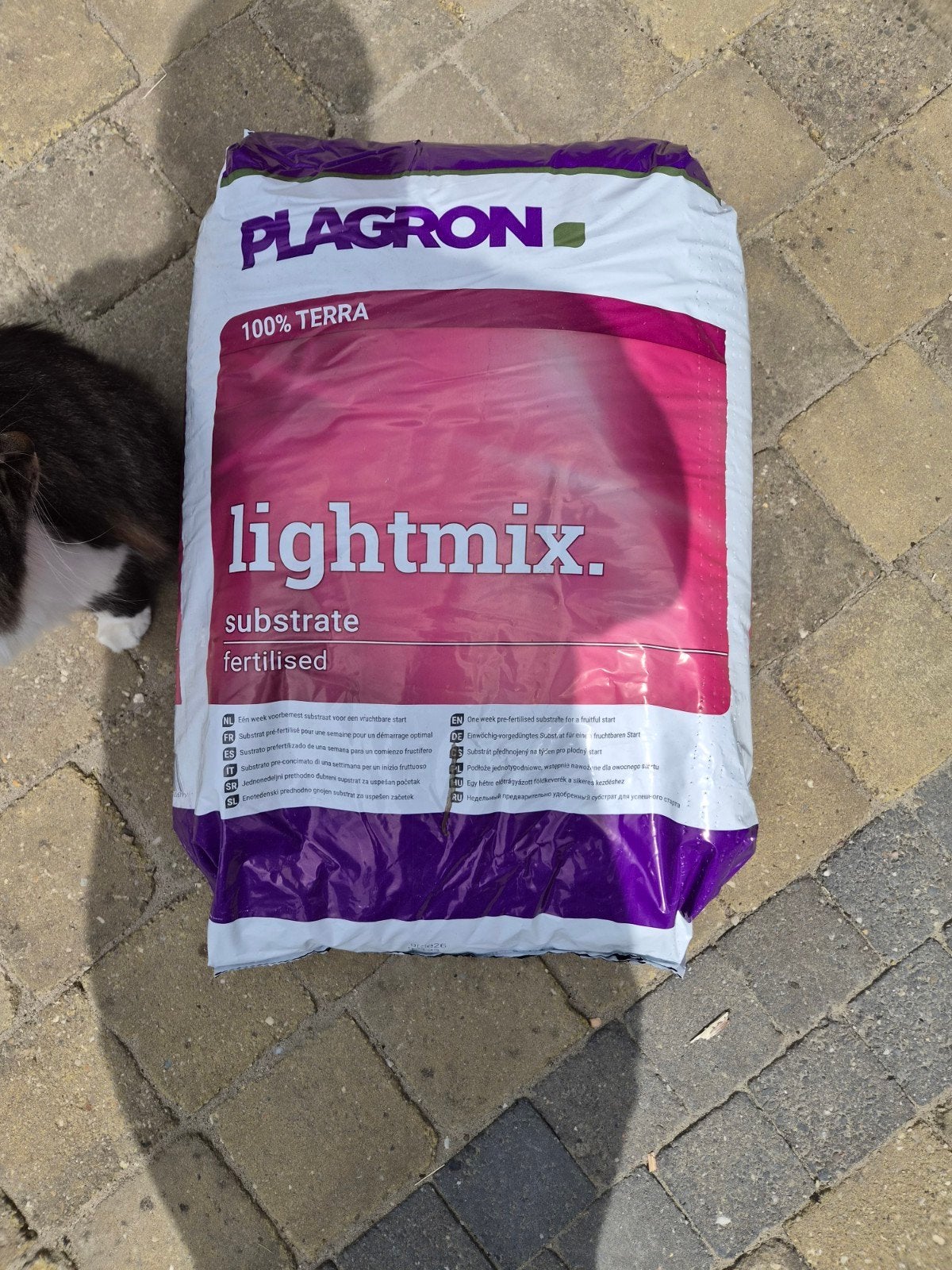 Plagron Lightmix Substraat Potgrond 50 Liter, Tuin en Terras, Ophalen, Nieuw, Overige typen