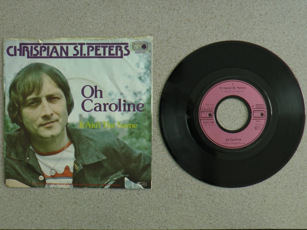 Chrispian StPeters - Oh Caroline VINYL SINGLE, Cd's en Dvd's, Vinyl Singles, Gebruikt, 7 inch, Pop, Fotohoes