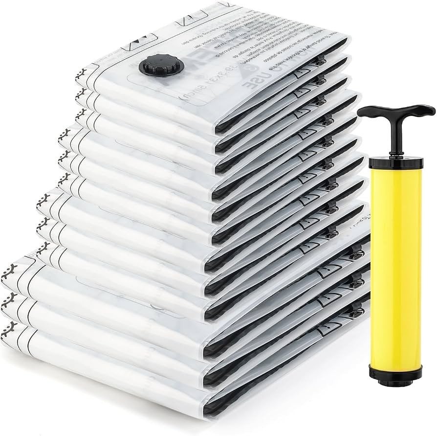 GRIFEMA Vacuüm Opbergzakken Set - Ruimtebesparend, Meerkleurig, Nieuw, Kunststof, Ophalen of Verzenden