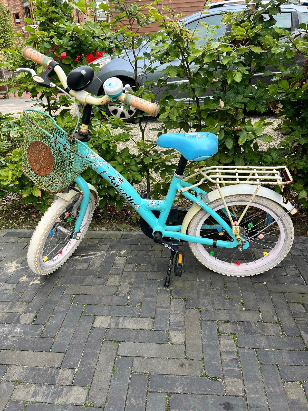 Gratis. Gebruikte kinderfiets Gazelle 16 inch, Ophalen, Gebruikt, 16 tot 20 inch