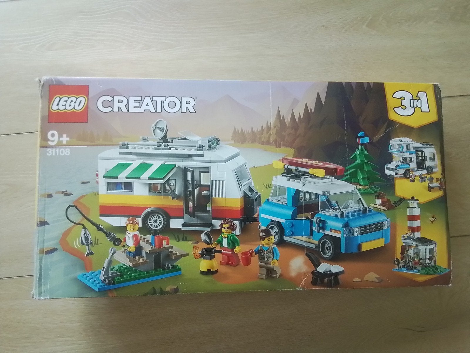 Lego creator 31108 Caravan etc., Ophalen of Verzenden, Gebruikt