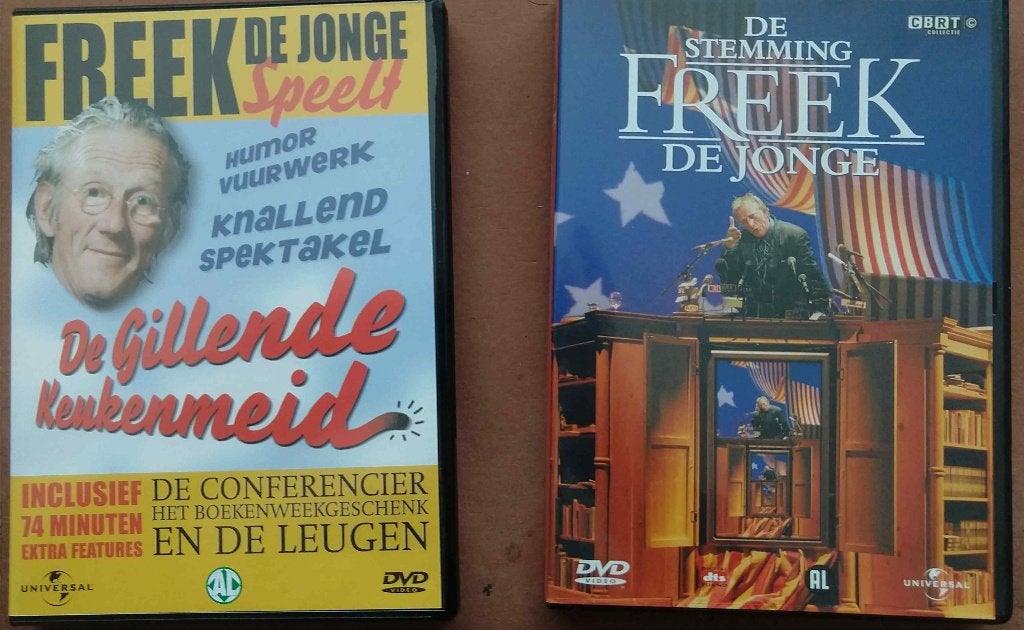 Freek De Jonge Neerlands Hoop LP 's CD CD-Inlay DVD 's, Alle leeftijden, Ophalen of Verzenden, Zo goed als nieuw, Stand-up of Theatershow