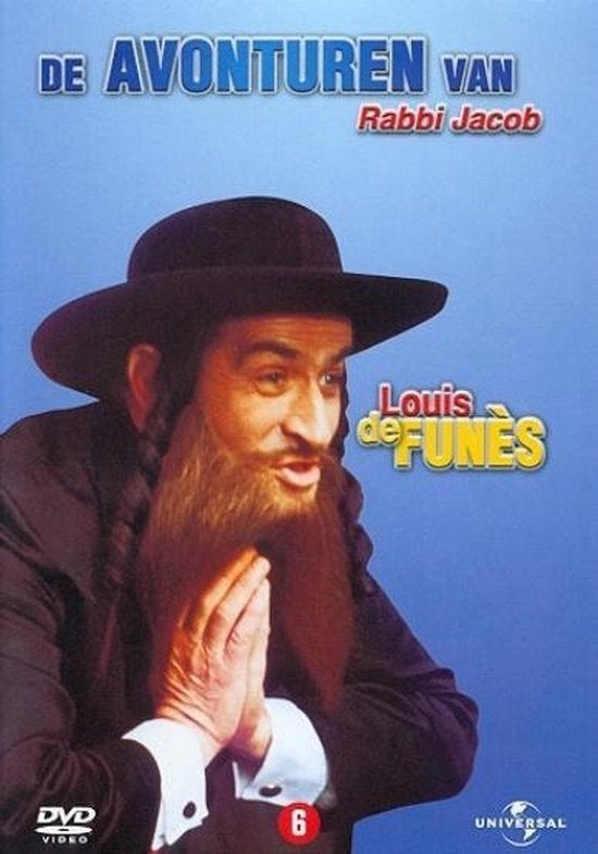 De Avonturen Van Rabbi Jacob (1973), Frankrijk, Komedie, Ophalen of Verzenden, Zo goed als nieuw