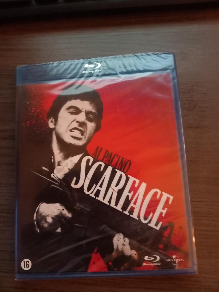 Scarface Blu-ray - Nieuw in verpakking, Ophalen of Verzenden, Nieuw in verpakking, Thrillers en Misdaad