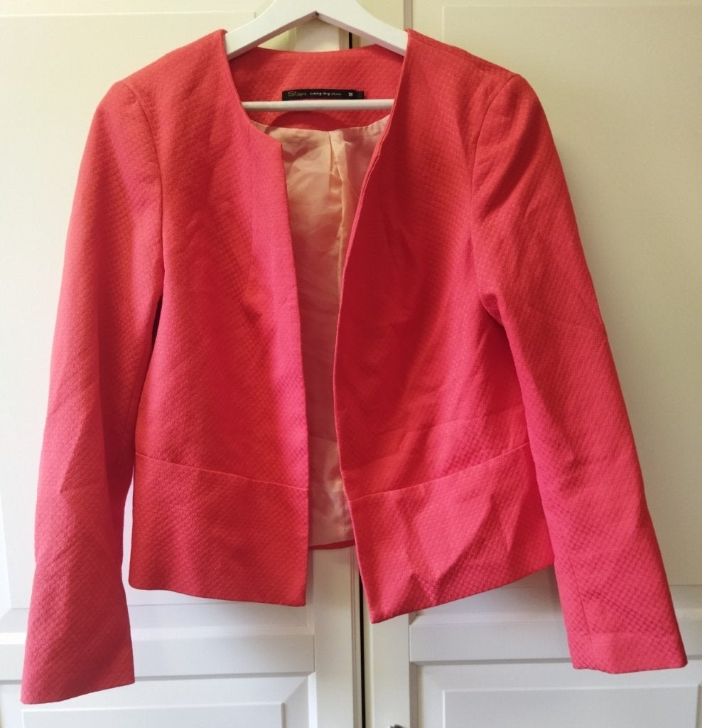Steps Blazer Rood Maat 38, Kleding | Dames, Maat 38/40 (M), Ophalen of Verzenden, Zo goed als nieuw, Steps