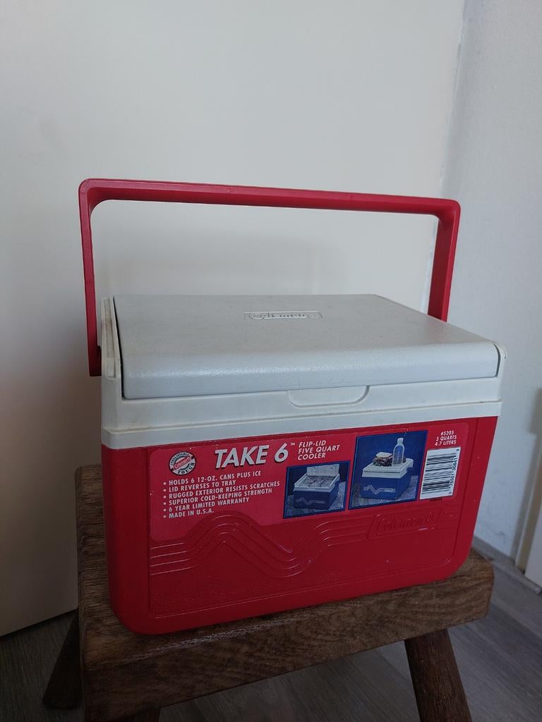 Vintage Coleman Koelbox - Perfect voor picknicks of vissen, Ophalen of Verzenden, Koelelement