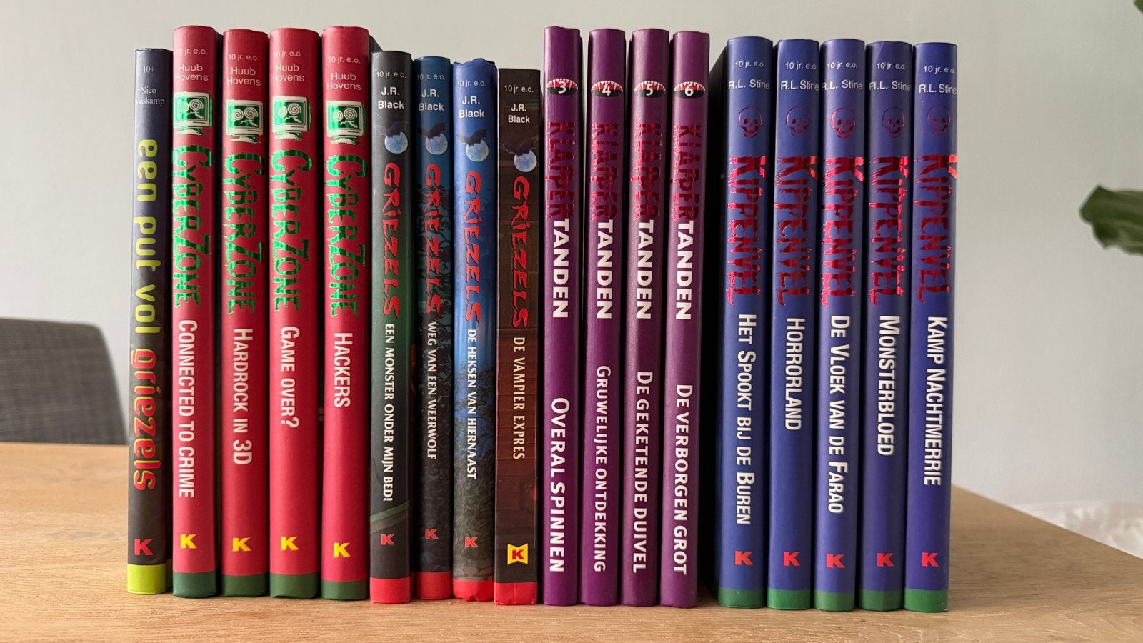 Griezelige Jeugdboeken Collectie: Kippenvel, Griezels, Klapp, Ophalen of Verzenden, Zo goed als nieuw, Fictie