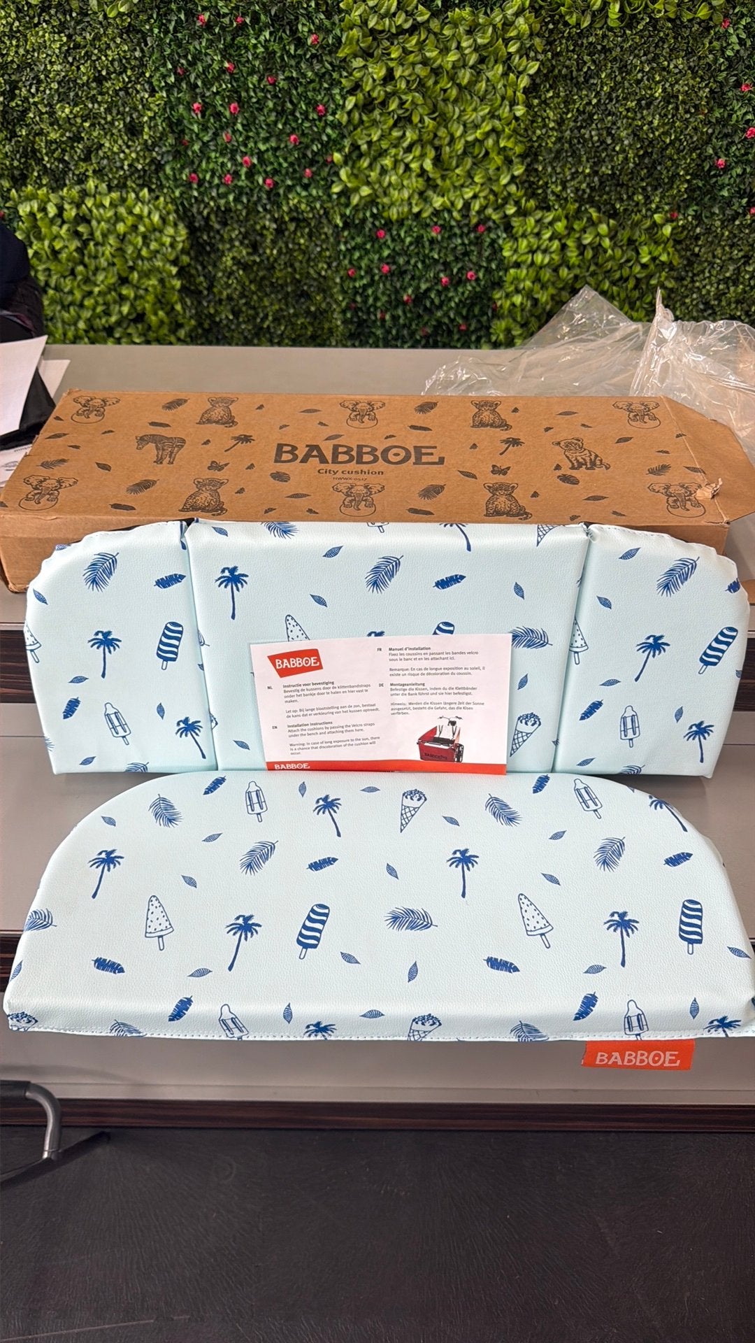 BABBOE city cushion kussen set., Ophalen, Zo goed als nieuw, 1 kind