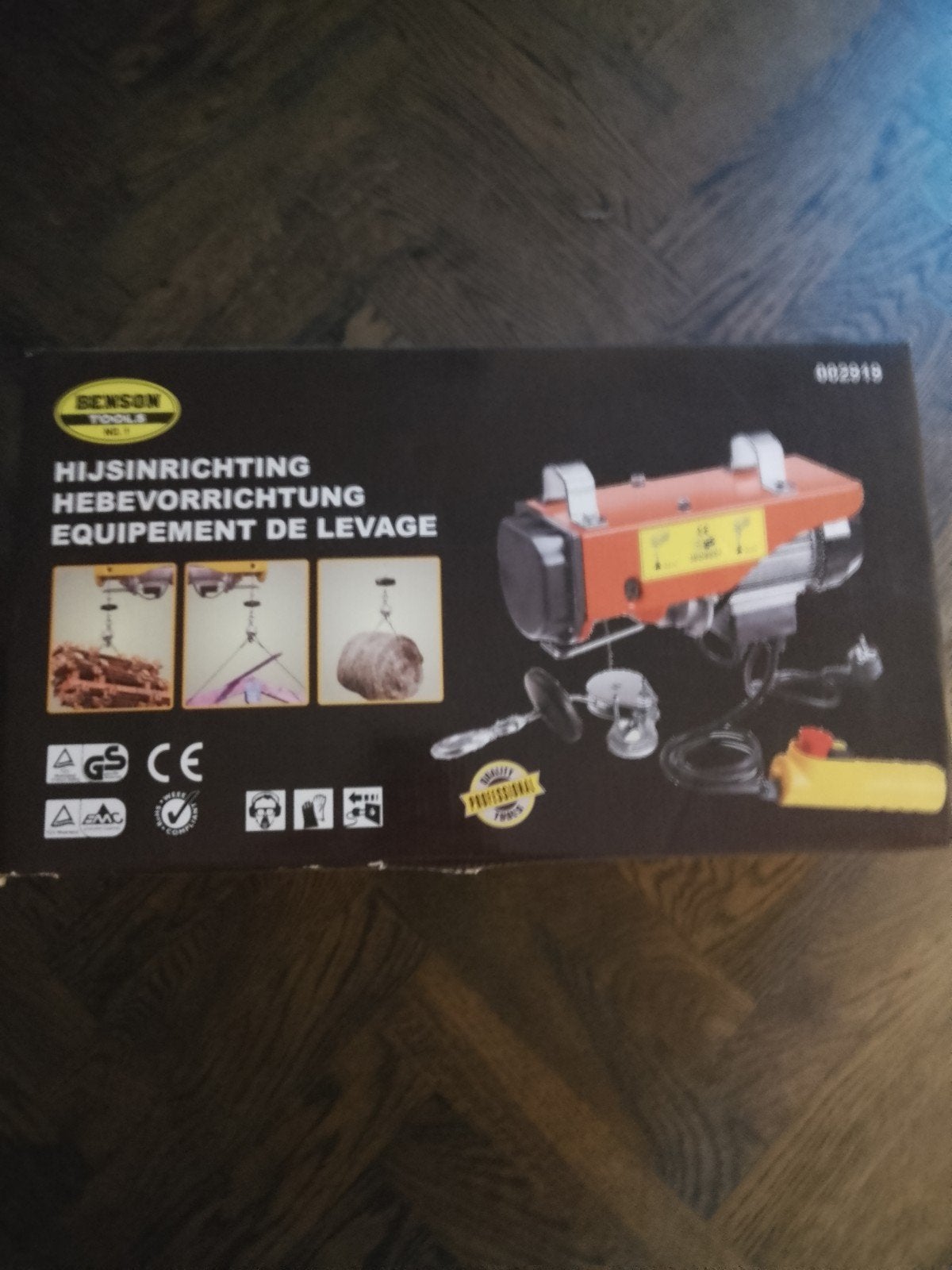 Nieuwe Benson Hijskraan PA250D - 250 kg hefvermogen, Doe-het-zelf en Verbouw, Ophalen