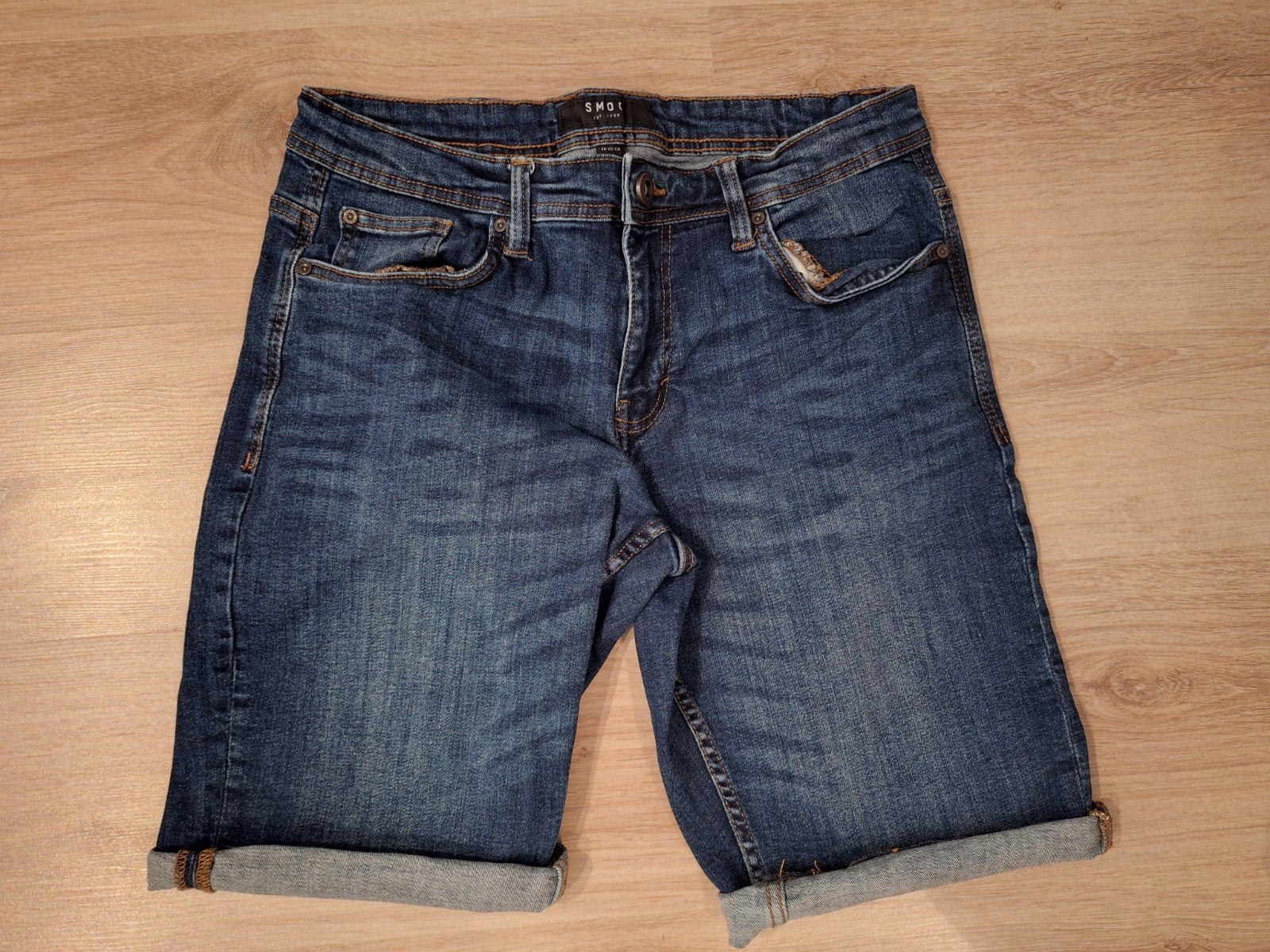 Korte spijkerbroek Smog maat M, Blauw, Overige jeansmaten, Ophalen of Verzenden, SMOG